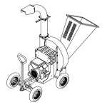 Il biotrituratore BIO 190 - disegno