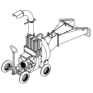 Il Biotrituratore BIO 230 - disegno