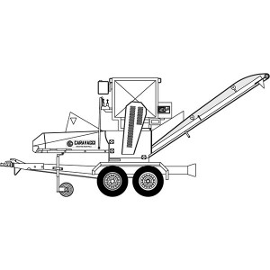 Il Biotrituratore BIO 600 - Disegno